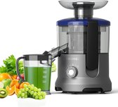 Bol.com 600 W sapcentrifuge machine voor groenten en fruit - roestvrij staal - 76 mm toevoeropening - 3 snelheden - anti-druppel... aanbieding