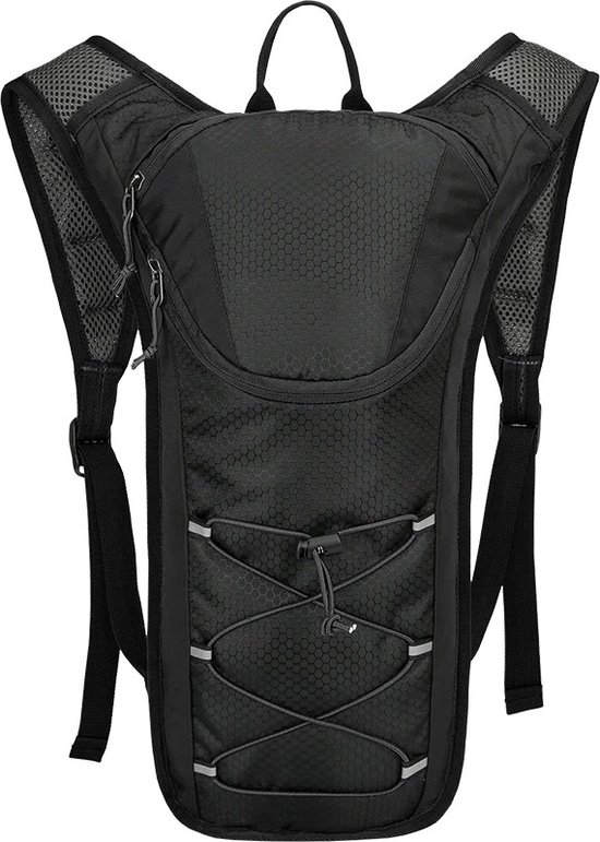 WiseGoods Premium Hardloop Rugzak - Hardlooprugzak - Rugzakken Outdoor - Sporttas - Sporten - Sport Accessoires - Harlopen - Zwart