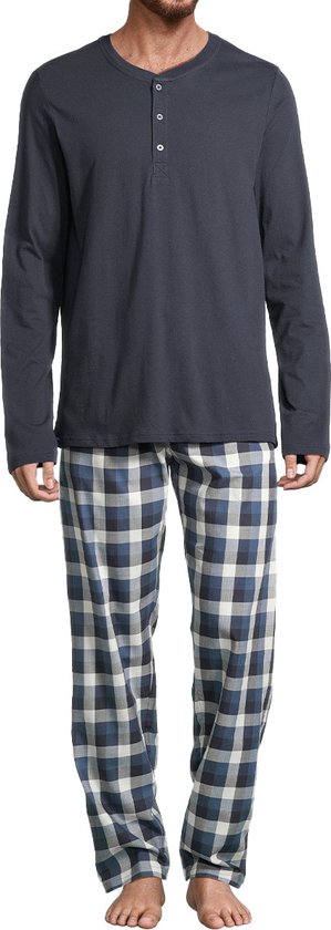 Schiesser Heren pyjama Night & Home