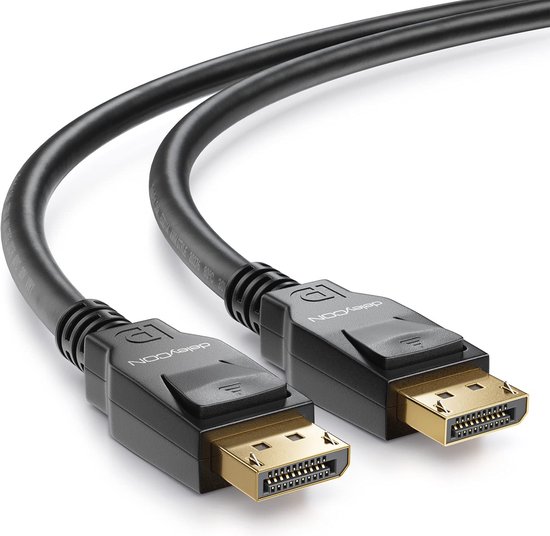 Câble DisplayPort 1.4 Certifié VESA 4m - 8K 60Hz HDR10 - Vidéo Ultra HD