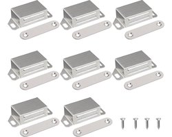 Magneetsnapper voor Kastdeuren en Lades - 10 kg Sterke Kastmagneten (8 Stuks)