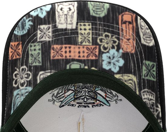 Casquette King Kerosin Trucker Vert Honolulu