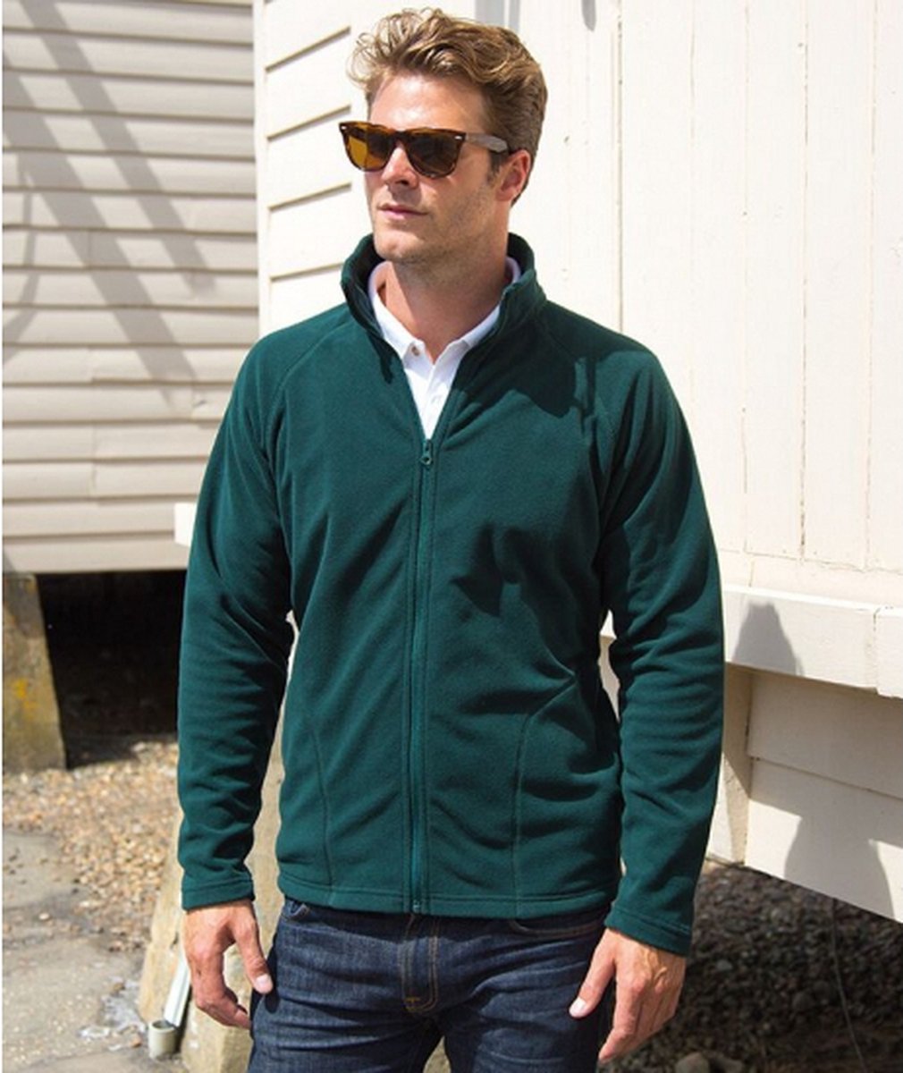 fleece vest Viggo voor heren Groen