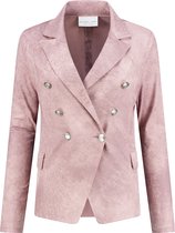 Helena Hart Blazer Rosa Biker in Rose in XXL