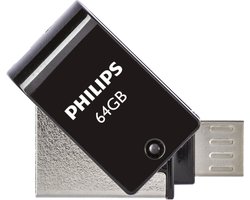 Philips 2 in1 USB stick 2.0/USB Micro B - 64GB - FM64DA148B