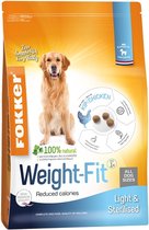 Fokker weight-fit light / sterilised hondenvoer 13 kg