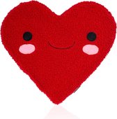 Bitten warmtekussen Huggable Loving Heart - opwarmkussen voor in de magnetron of oven - magnetronkussen hart