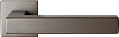 GPF1302.A3-02 Zaki+ deurkruk op vierkante rozet Mocca blend, 50x50x8mm