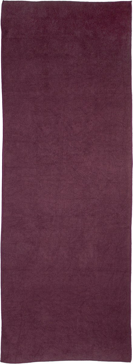 VirtuFit Premium Yoga Mat Handdoek - Absorberend - Anti-slip - 183 x 61 cm - Mulberry van VirtuFit — afbeelding 3
