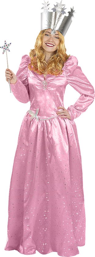 FUNIDELIA Glinda Kostuum - The Wizard of Oz voor vrouwen - Maat: S