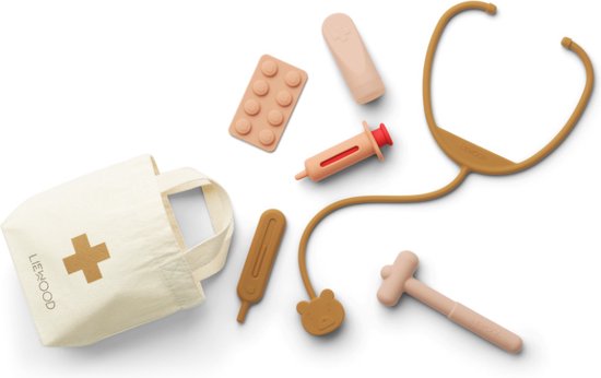 Liewood - Lennart doktersset speelgoed - Rollenspel - Rose Multi Mix