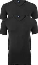 Alan Red Oklahoma Zwart V-Hals Heren T-shirt Body Fit-2-Pack - S