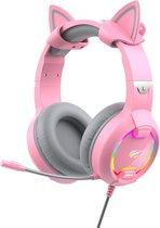 HAVIT CAT EAR RGB GAMING KOPTELEFOON