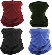 Cache-cou Multifonction élastique - 5 Pièces, Séchage Rapide, Pour Moto, Vélo, Course à Pied, Randonnée - Homme/femme (UILYNIU)