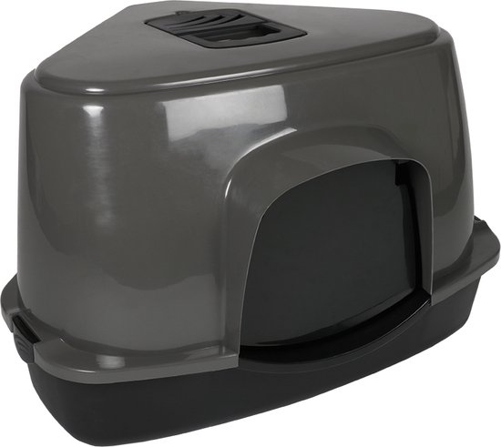 Cat house prism 70 gt zen series black 56x70x46cm