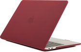 MacBook Pro 16 Inch 2019 / 2020 Mat Rode Case | Geschikt voor Apple MacBook Pro 16 Inch  | MacBook Pro Hard Case Cover | Geschikt voor model A2141