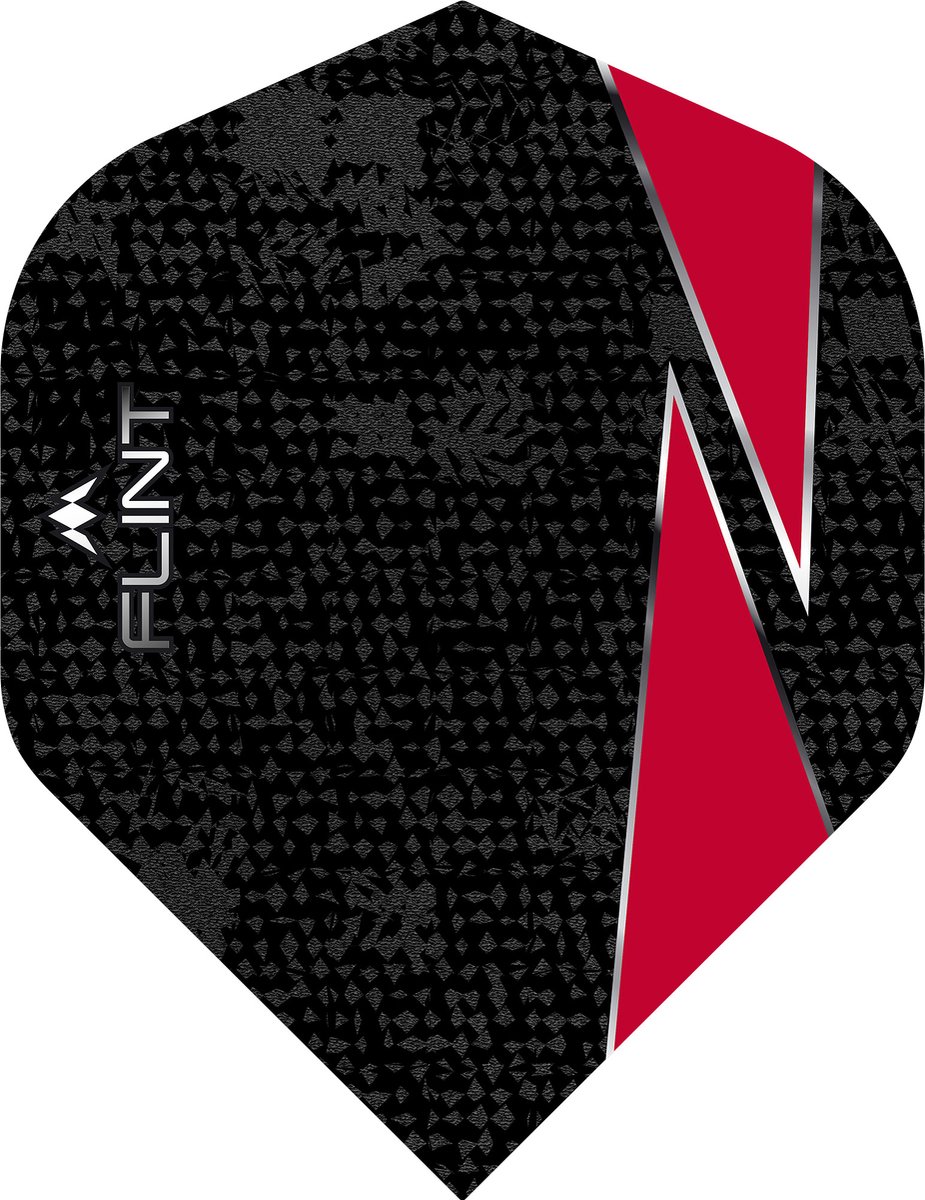 Mission Flint Red Std No2 - Dart Flights