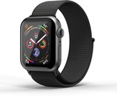 Superdry Weave Nylon Bandje Geschikt voor Apple Watch Series 4 (44mm) - Zwart