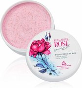 Body cream-scrub Signature Spa | Rozen cosmetica met 100% natuurlijke Bulgaarse rozenolie en rozenwater