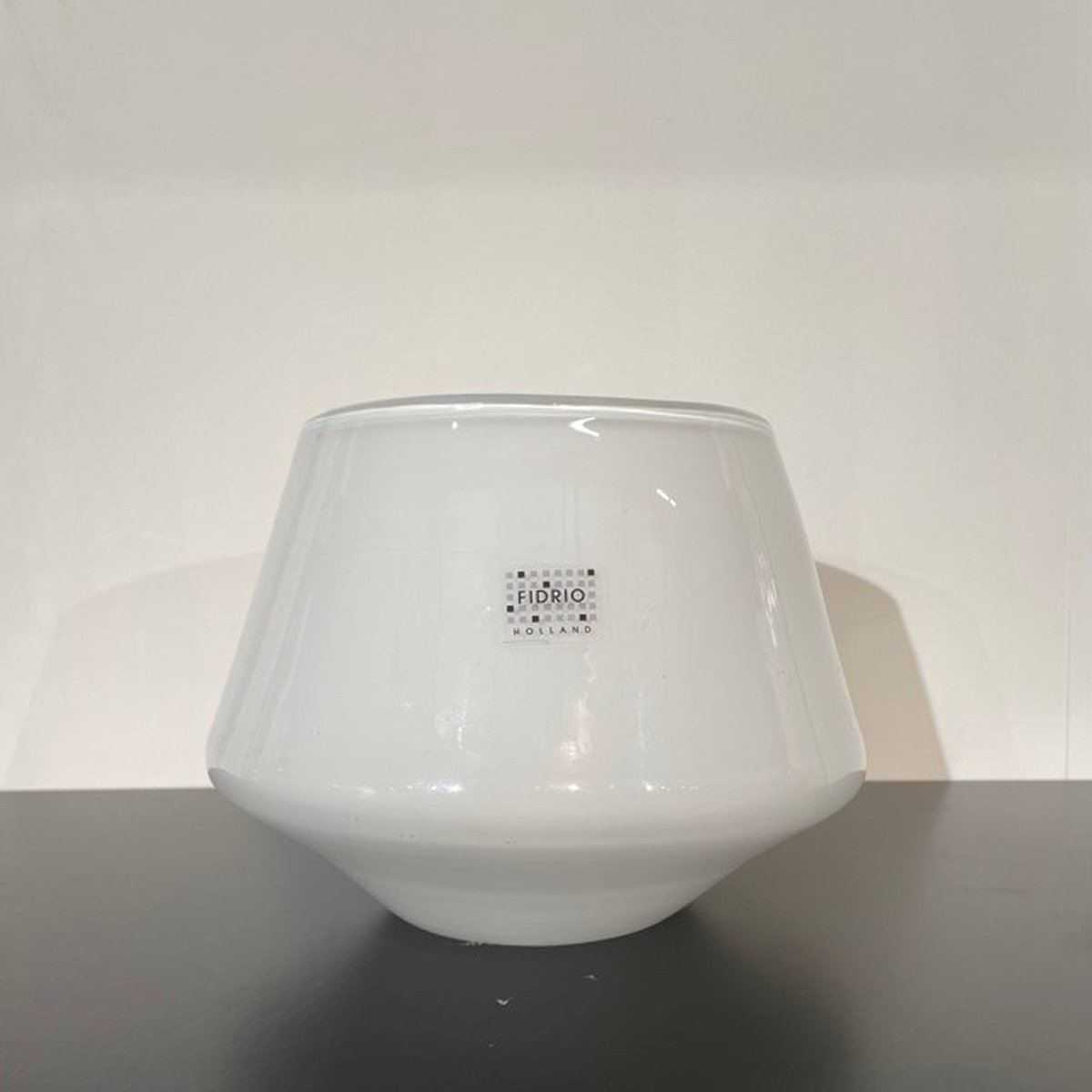 Fidrio Design Vaas DIAMOND OPAL glas mondgeblazen bloemenvaas