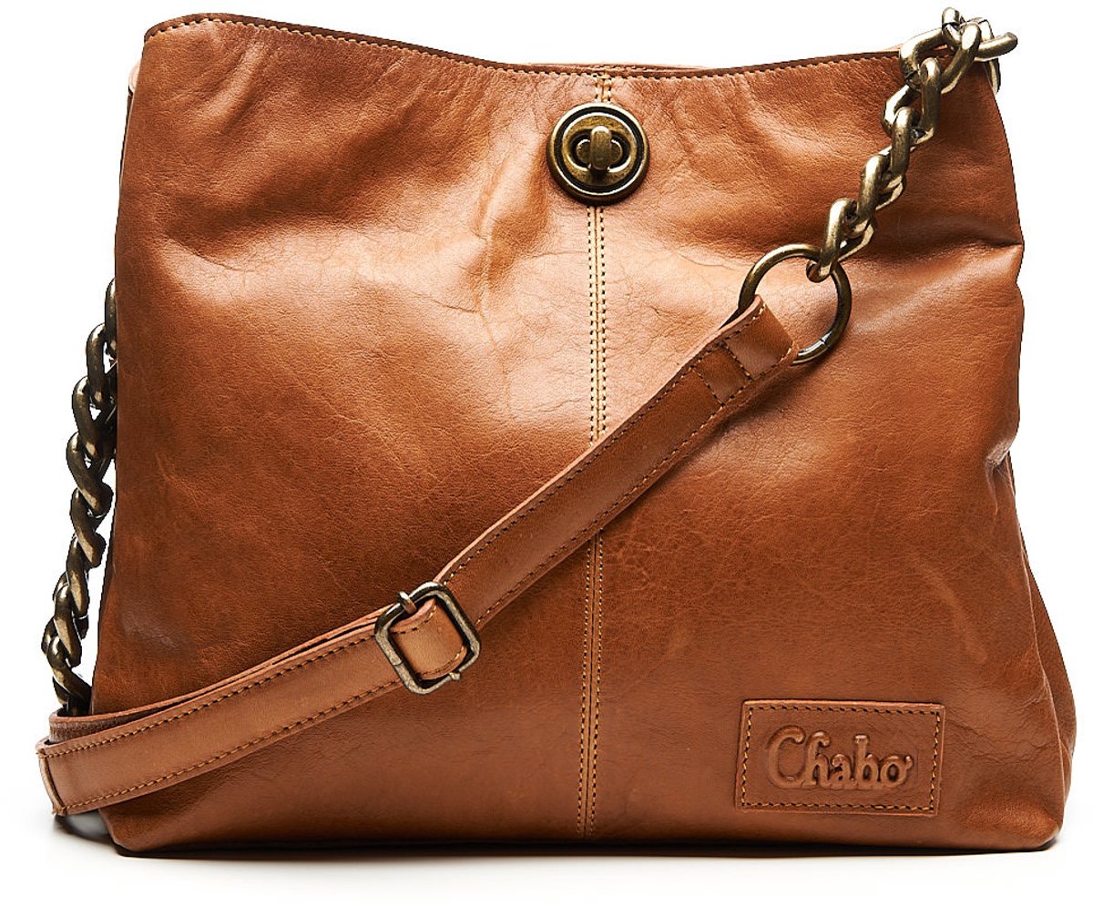 Chabo Bags Chain Small Schoudertas Camel