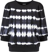 TAIFUN Dames Sweater met batikeffect