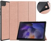 Fonu Smart Folio hoes Samsung Tab A8 - 10.5 inch - Rosegoud