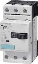 Siemens 3RV1011-1GA10 Circuit breaker 1 pc(s) 3 makers Adjustment range (amperage): 4.5 - 6.3 A Switching voltage (max.): 690 V AC (W x H x D) 45 x 90 x 81 mm