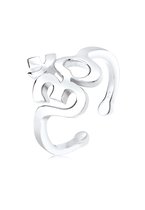 Elli Dames Ring Dames Om Krachtsymbool Talisman in 925 Sterling Zilver