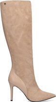 Notre-V 17595 Hoge laarzen - Dames - Beige - Maat 41