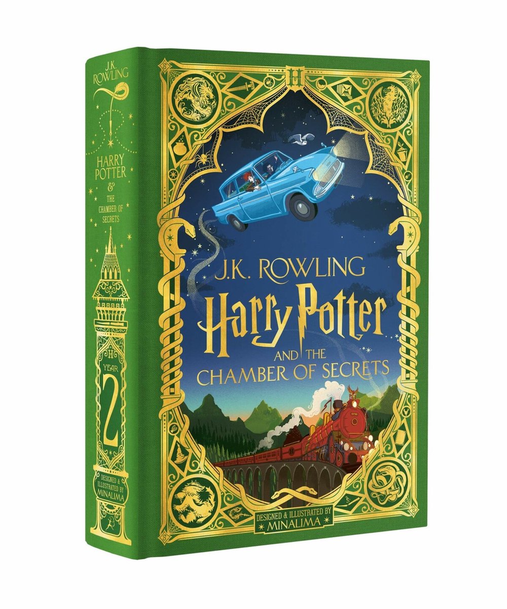 Harry Potter and the Chamber of Secrets - English - Engels  - Illustrated Edition - J.K. Rowling
