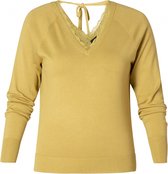 YESTA Hendrika Trui - Leek Green - maat 3(52)