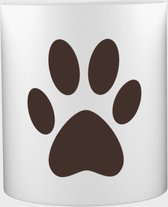 Akyol - Hondenpoot Mok met opdruk - honden - Honden liefhebbers - dog - 350 ML inhoud
