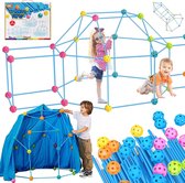 Speelgoed Fort Bouwpakket Speelhuis Hut Bouwen Tent Kinderspeelgoed – Bouw 160 onderdelen
