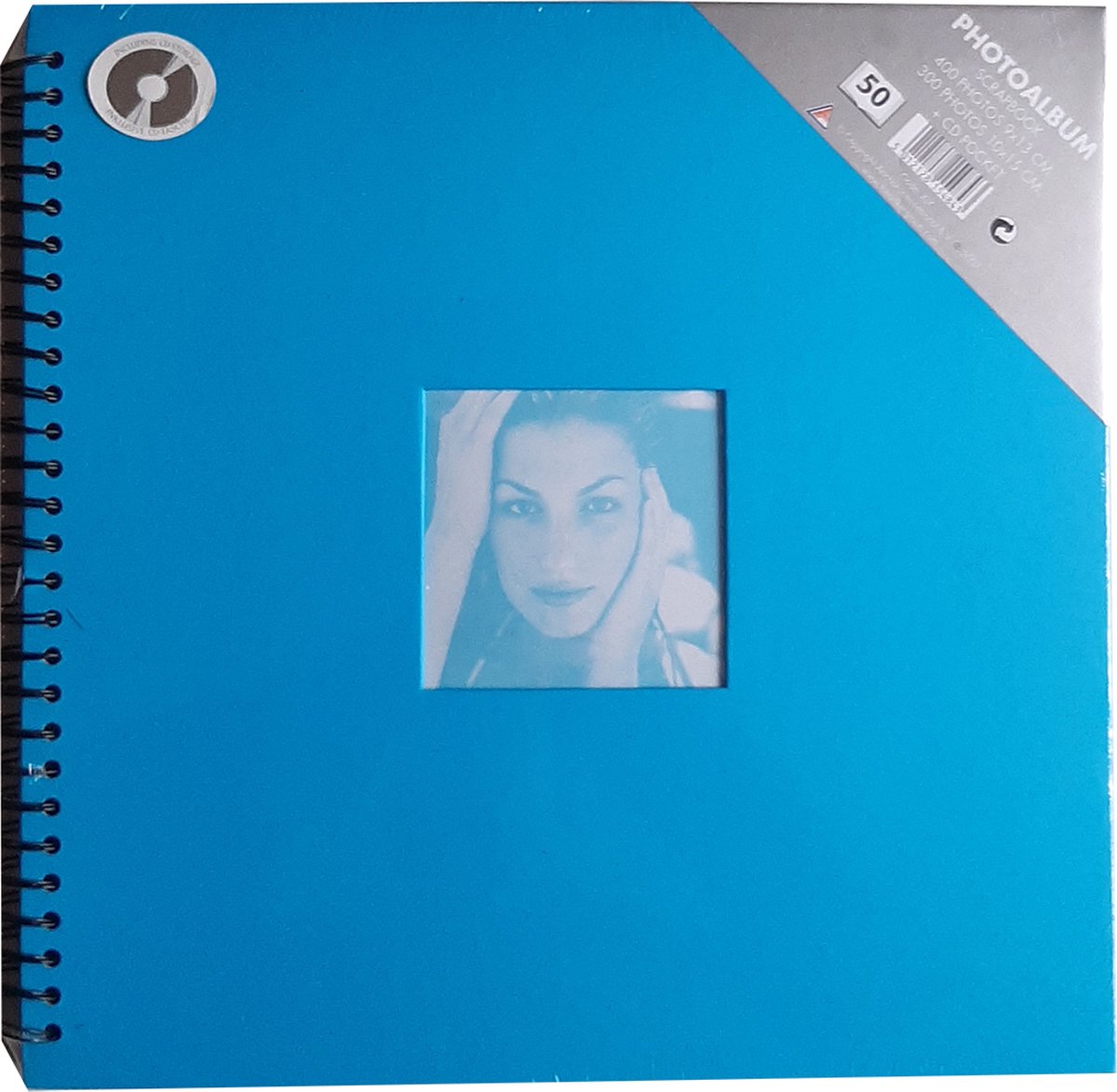 Fotoalbum Scrapbook Anchor Blauw
