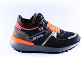 Hip sneaker H1545-46CO-CC veter  navy met oranje-28