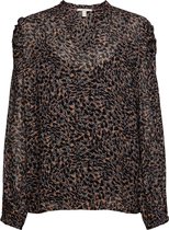 Esprit Blouse Chiffon Blouse Met Motief 121ee1f315 E003 Dames Maat - W40