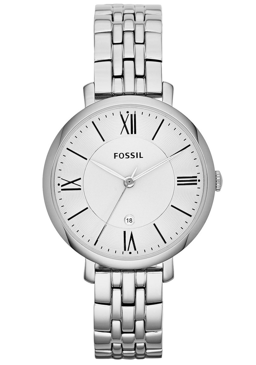 Fossil Zilverkleurig Vrouwen Horloge ES3433