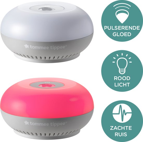Tommee Tippee Dreammaker - slaaptrainer voor baby's met intelligente CrySensor - nachtlampje met rood licht et roze ruis van Merkloos — afbeelding 3