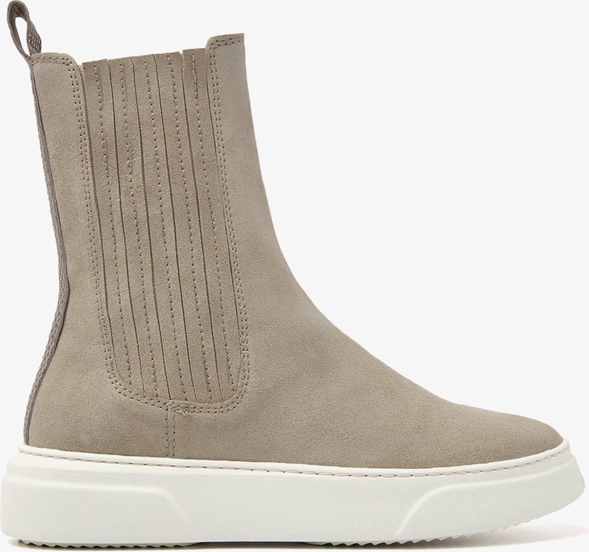 VIA VAI Juno Lyza Chelsea Boots - Enkellaarsjes - Beige - Maat 42 | bol