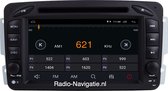 Mercedes ML-Klasse Android 11 Navigatie W164— 2GB Bluetooth DAB+ 4K Video Qled Apple CarPlay Spraakbediening 5G Wifi Android Auto Apps