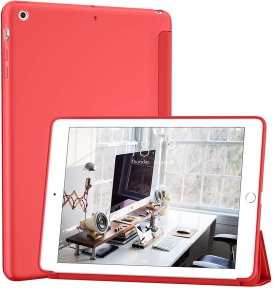 iPad Mini 2 hoes Rood - iPad Mini 3 hoes Smart cover - iPad Mini hoes - iPad  Mini... | bol.com
