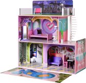 Teamson Kids Poppenhuis Voor 12" Poppen met 16 Accessoires - Accessoires Voor Poppen - Kinderspeelgoed - Veelkleurig