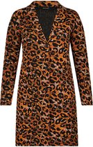 Ophilia blazer Jolie jaquard panter