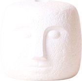 Kolibri Home | Kaarsenstandaard wit - Candle Face white - 12cm hoog