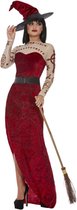 SMIFFY'S - Rode satanische heks vermomming voor vrouwen - Rood - S
