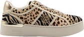 Liu Jo Silvia 53 Dames Sneakers - Bruin Print - Maat 39