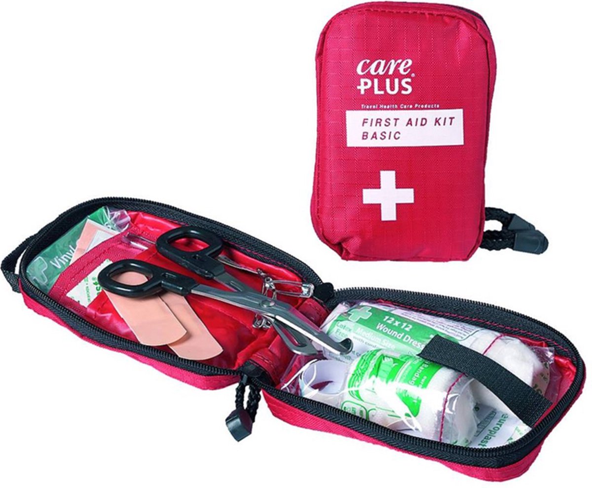 Care Plus First Aid Kit Basic - EHBO-set - verbanddoos - bol.com