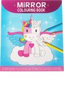 foto van Spiegelbeeld Kleurboek Eenhoorns - 'Mirror Colouring Book'
