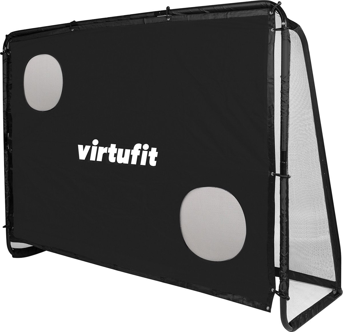 VirtuFit Voetbaldoel Pro met Doelwand - Voetbal Goal - 220 x 170 x 85 cm - Virtufit